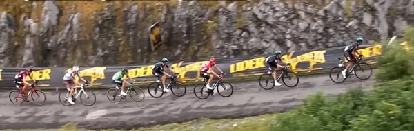 Froome falling behind